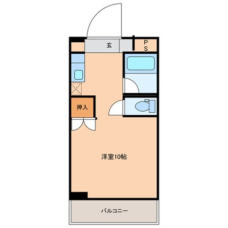 サンハイツミウラの物件間取画像